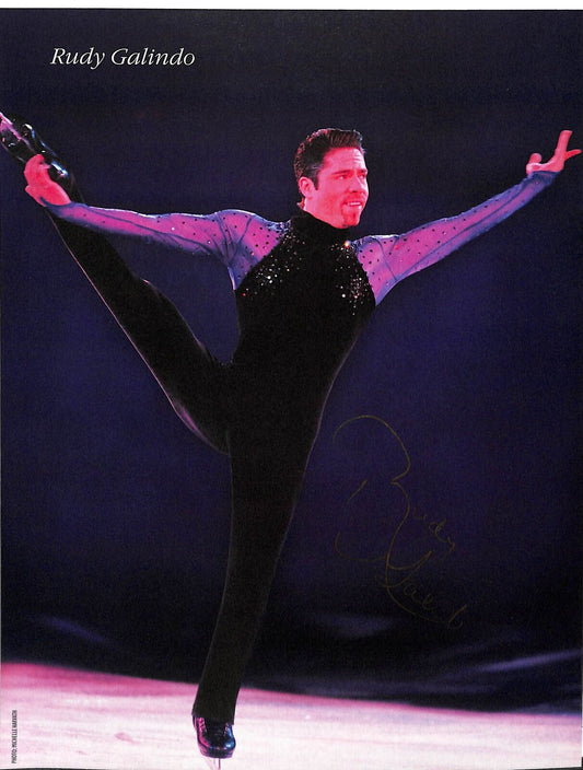 Rudy Galindo US Men's Figure Skater Signed/Autographed 8x10 Photo 170761