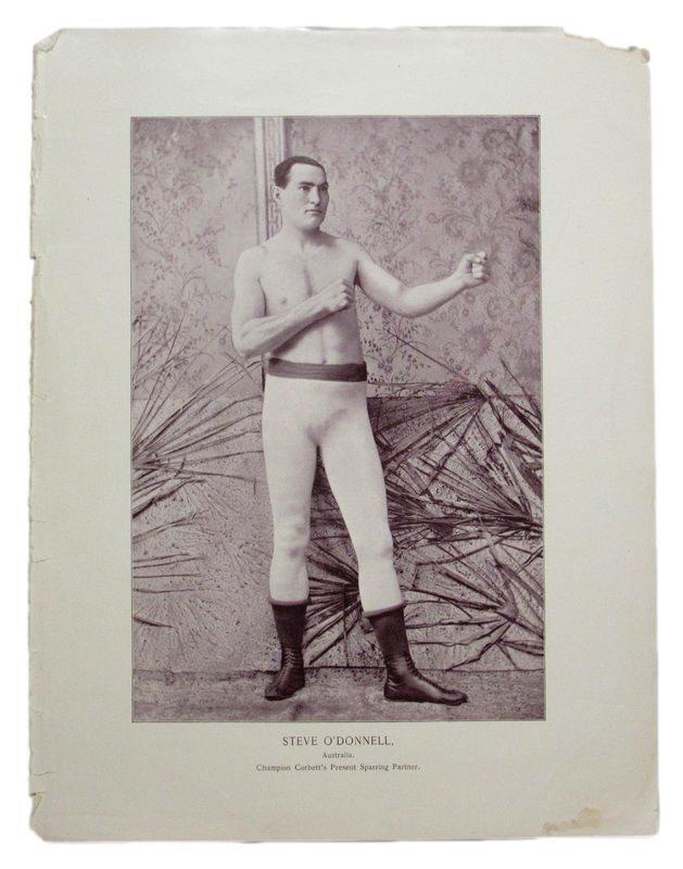 Steve O'Donnell  1895 Boxing Gladiators 11x15 Supplement Poster