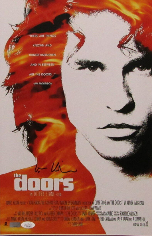 Val Kilmer Actor Signed/Autographed "The Doors" 11x17 Photo JSA 166352