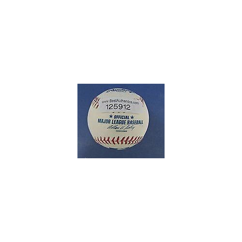 Lee Elia Phillies Cubs White Sox Signed Baseball PSA/JSA PASS 125912