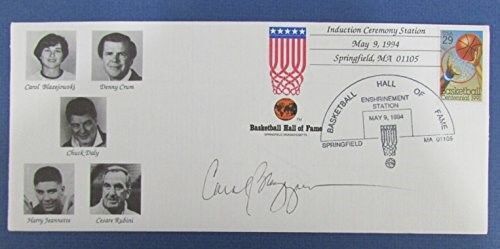 Carol Blazejowski Autographed/Signed 1994 Naismith HOF Cachet/Envelope 126748