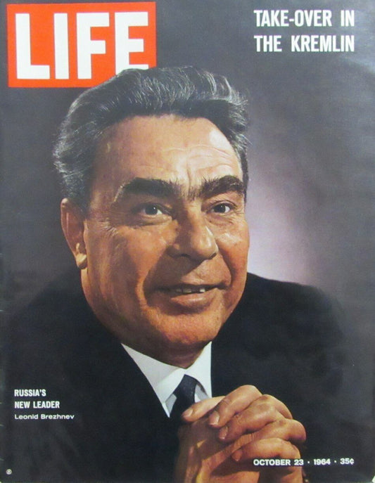 Vintage LIFE Magazine October 23, 1964 - Leonid Brezhnev Russian Leader 164725