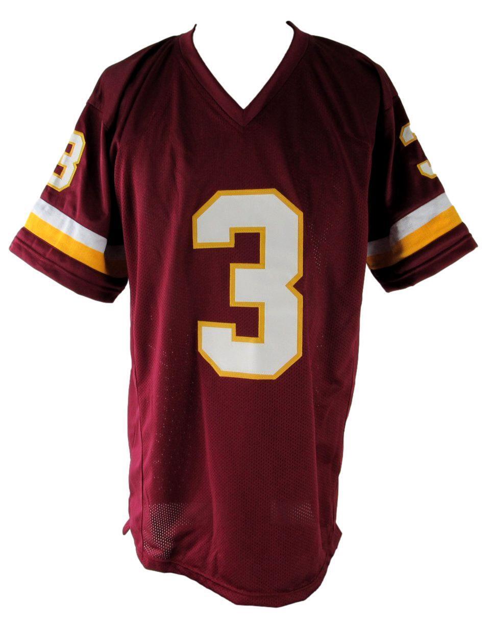 Mark Moseley Signed/Inscribed Maroon Washington Redskins Custom Jersey JSA