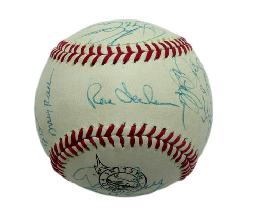 1993 Florida Marlins Signed by 28 Team Baseball Inaugural Season Hoffman HOF