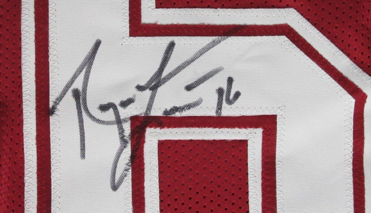 Ryan Leaf Autographed Washington State University Custom Football Jersey JSA