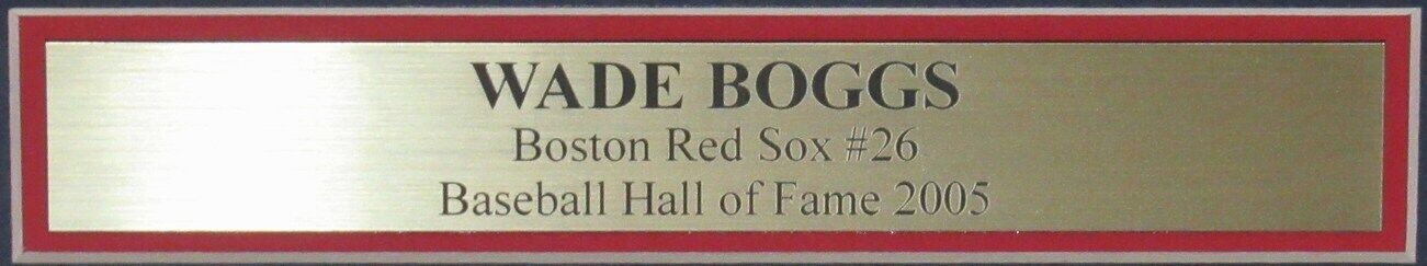 Wade Boggs HOF Boston Red Sox Signed/Auto 8x10 Photo Framed JSA 161343