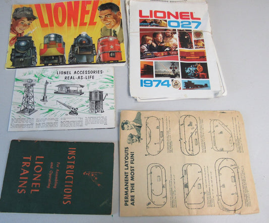 Lot of Vintage Toy Publications and Manuals.