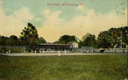 1912 Postcard Ball Park, Millersburg, PA 176194
