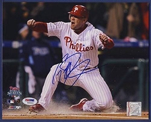 Geoff Jenkins 2008 WS Auto/Signed 8x10 Photo PSA/DNA 132888