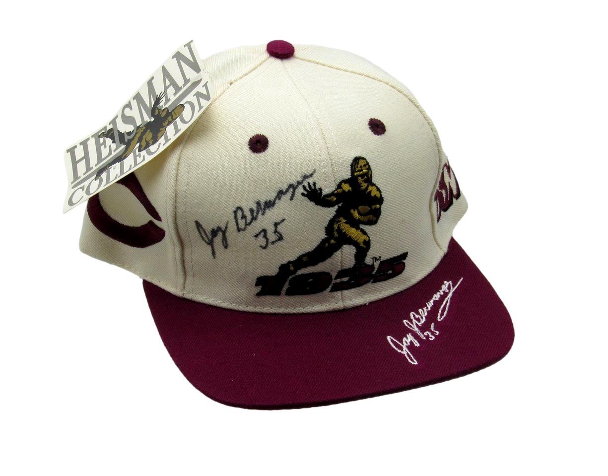 Jay Berwanger Signed/Inscribed Baseball Hat 1935 Heisman Chicago JSA 185511