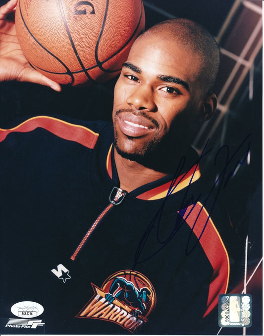 Antawn Jamison Golden State Warriors Signed/Autographed 8x10 Photo JSA 165441