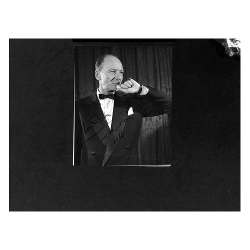 John Gielgud English Actor Signed/Autographed 8x10 B&W Photo JSA 187801