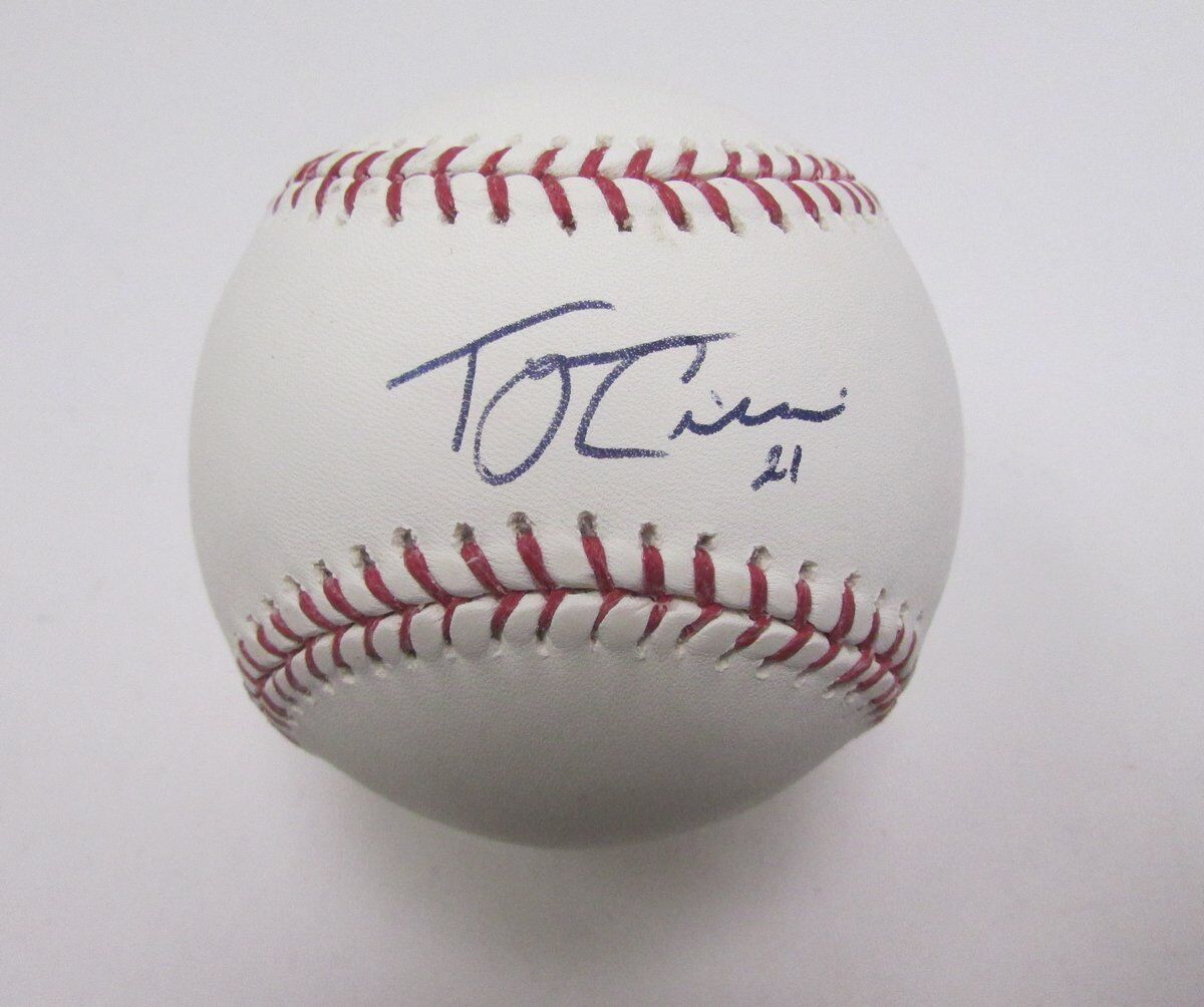 Tyson Gillies Signed/Autographed OML Baseball 139709