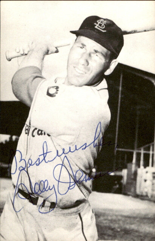 Solly Hemus St. Louis Cardinals Signed/Auto 3x5  Photo 178447