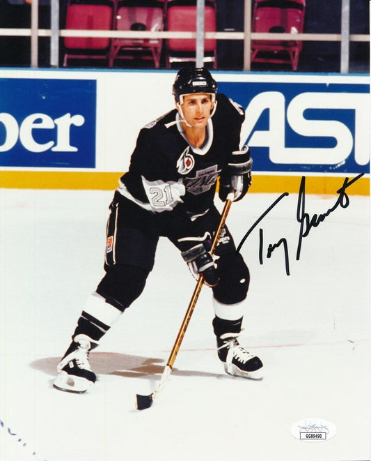 Tony Granato Los Angeles Kings Signed/Autographed 8x10 Photo JSA 149836