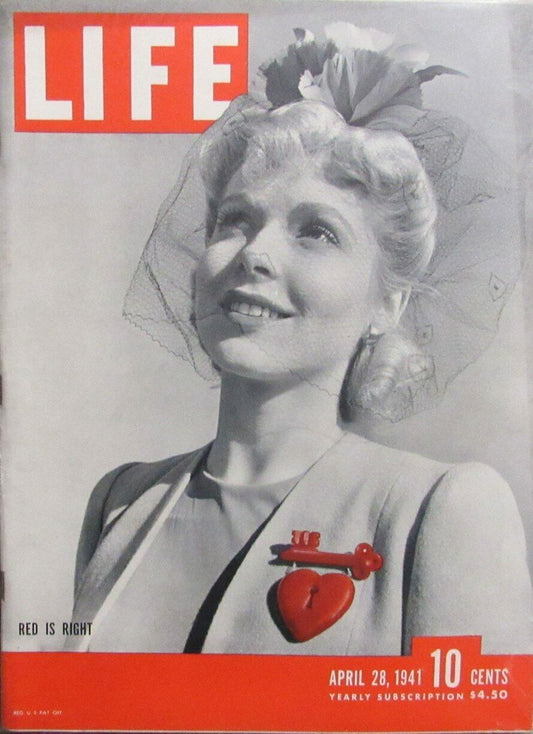 LIFE Magazine April 24, 1941 - Red is Right Nazi Attack Suez Canal 164745