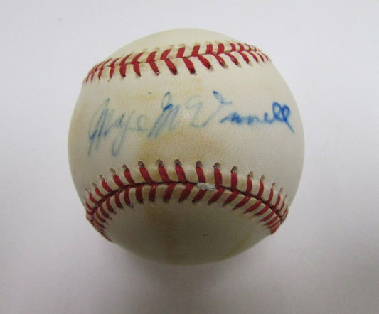 Maje McDonnell Signed/Autographed Coleman ONL Baseball 139078