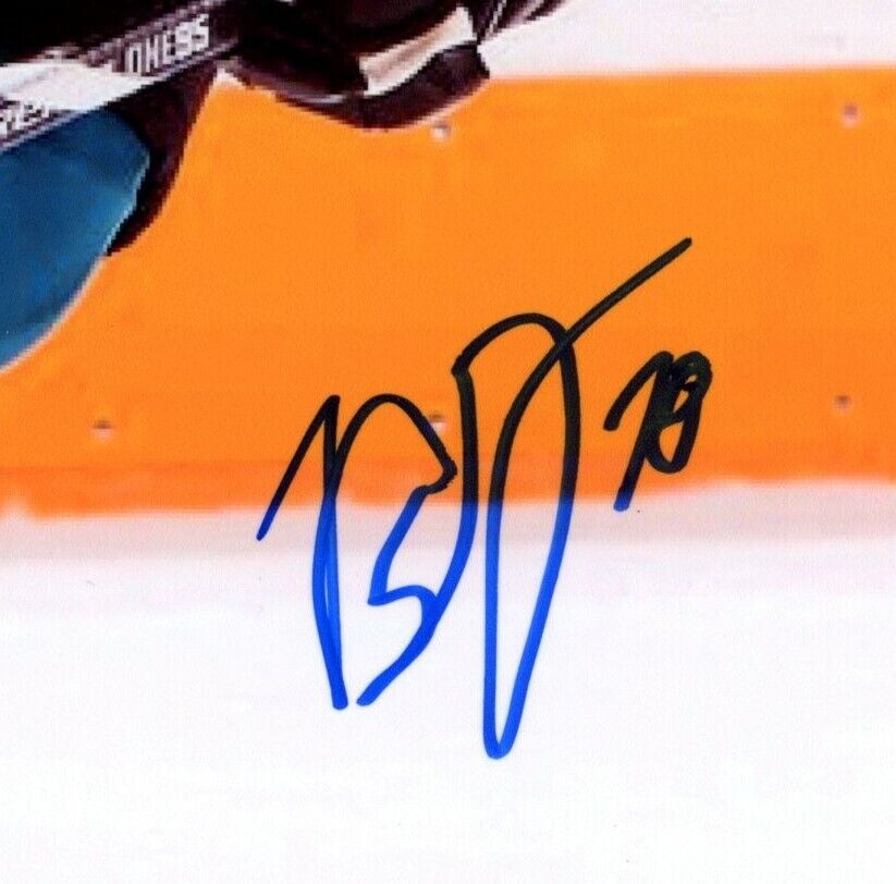 Benn Ferriero San Jose Sharks Signed/Autographed 8x10 Photo 153380