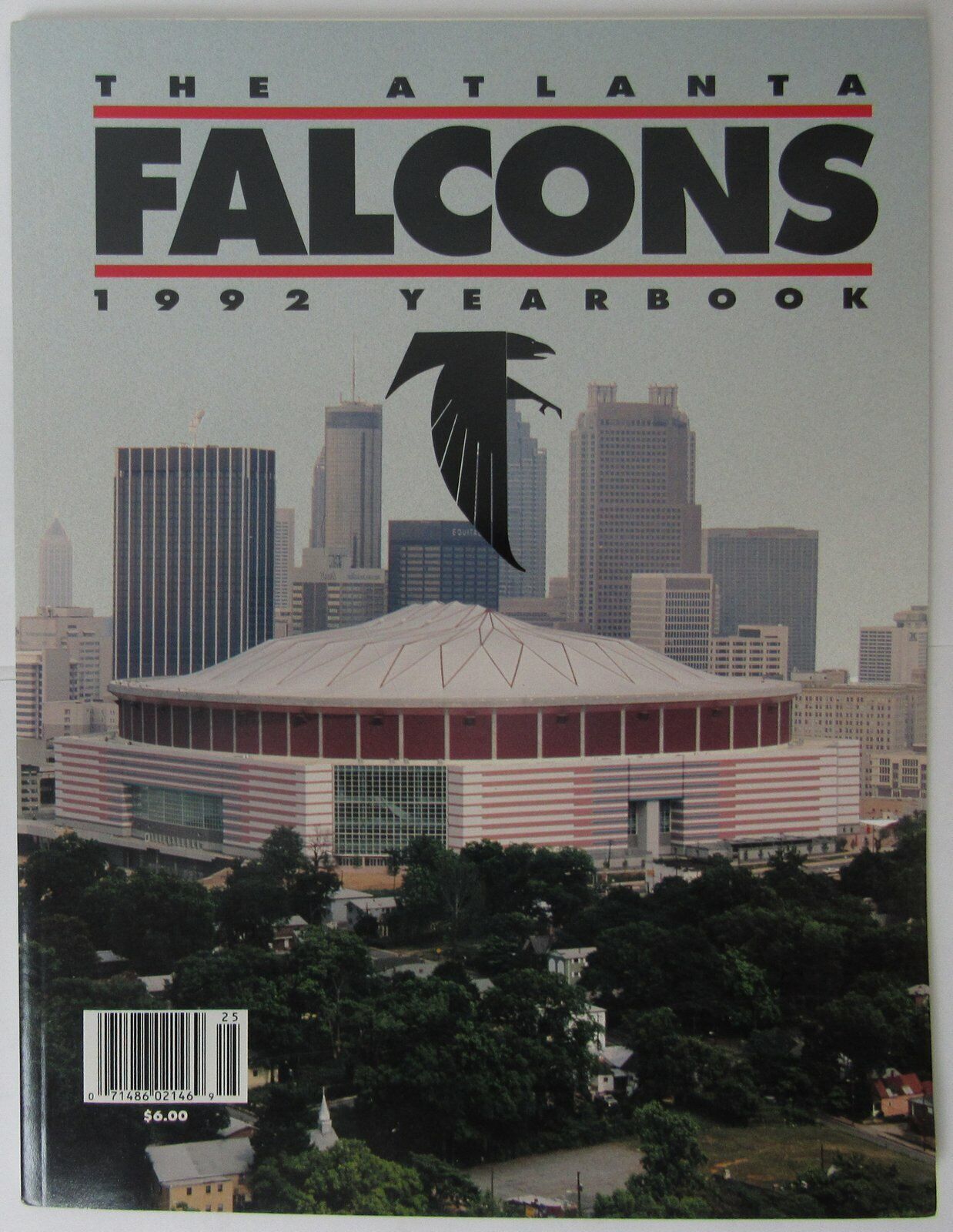 1992 Atlanta Falcons NFL Football Yearbook 145538