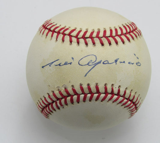 Luis Aparicio HOF Signed/Autographed OAL Baseball White Sox PSA/DNA 191649
