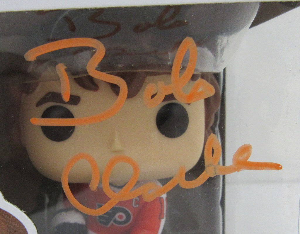 Bobby Clarke HOF Autographed Funko Pop! #81 Figurine Flyers JSA 183504