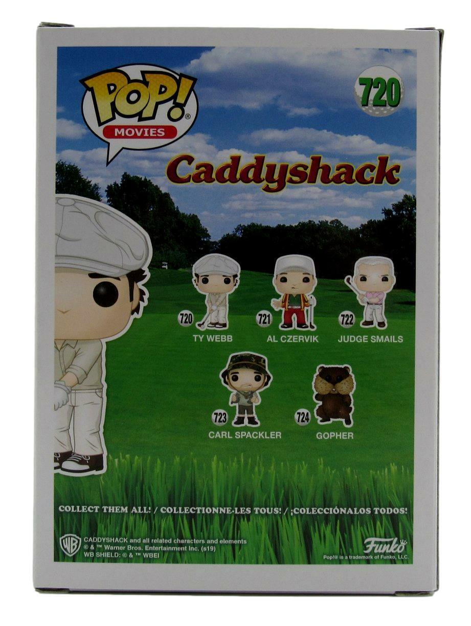 Chevy Chase Autographed Funko Pop #720 Ty Webb "Caddyshack" JSA