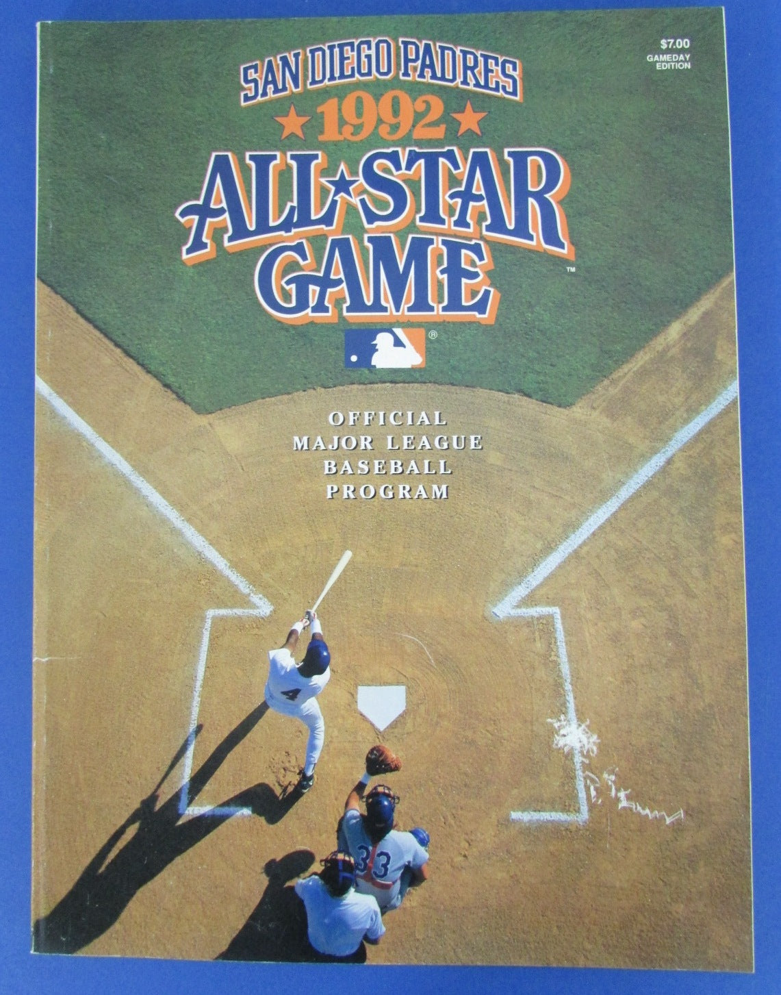 1992 MLB Baseball All Star Game Program @ San DiegoGriffey Jr. MVP 125031