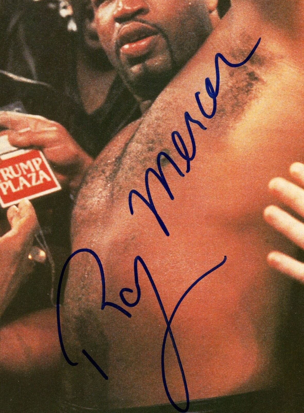 Ray Mercer Autographed Magazine Photo Boxing Champ 177636