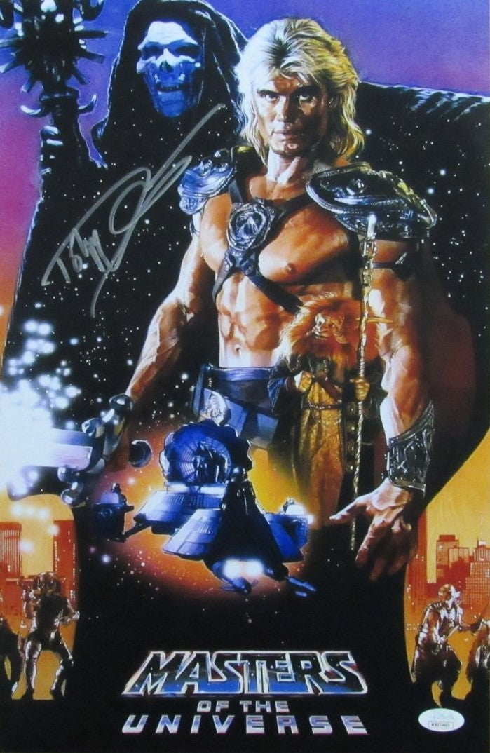 Dolph Lundgren Autographed 11x17 Photo "Masters of the Universe" JSA 184844