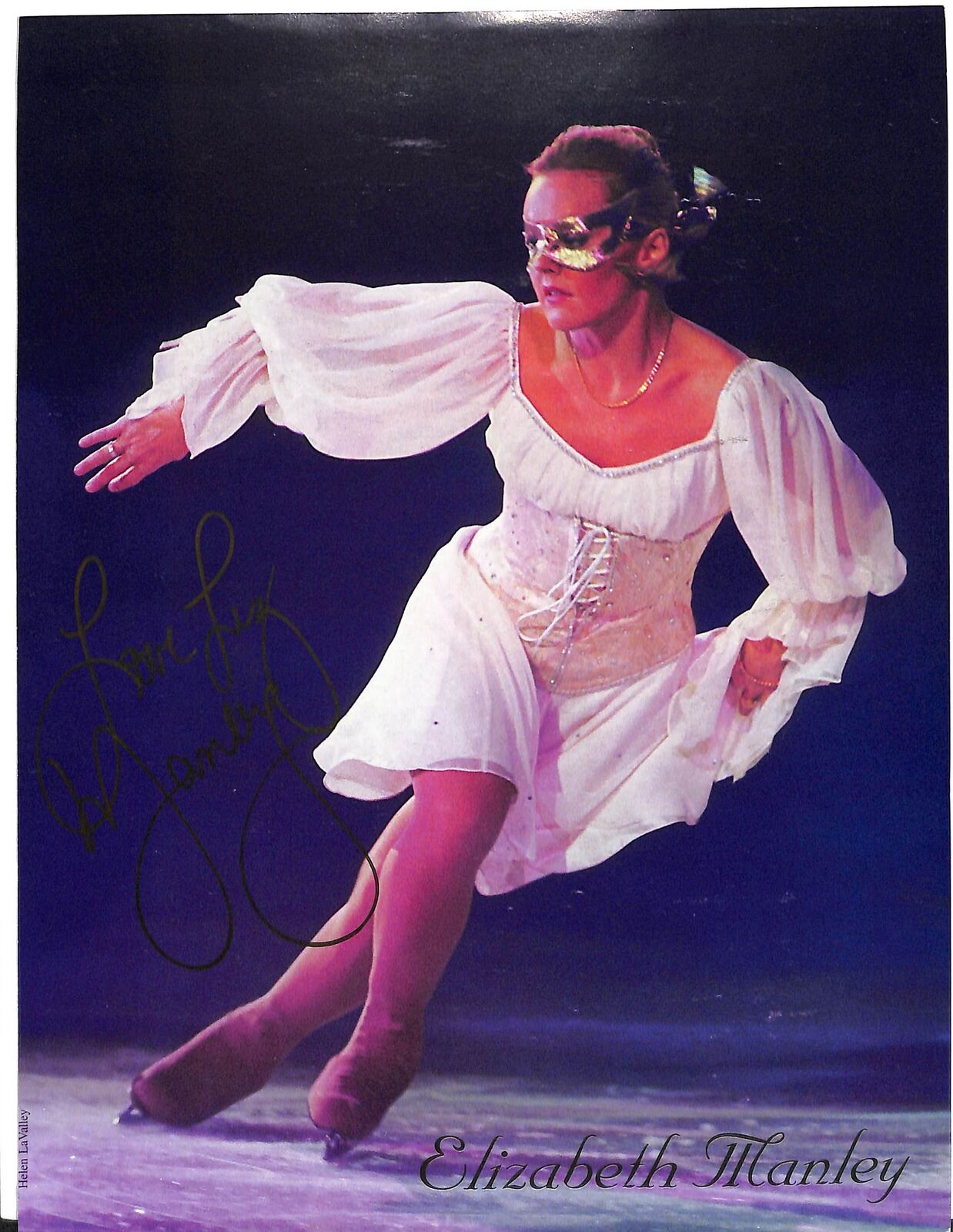 Elizabeth Manley 1988 Olympic/World Silver Medalist Signed 8x10 Photo 180475