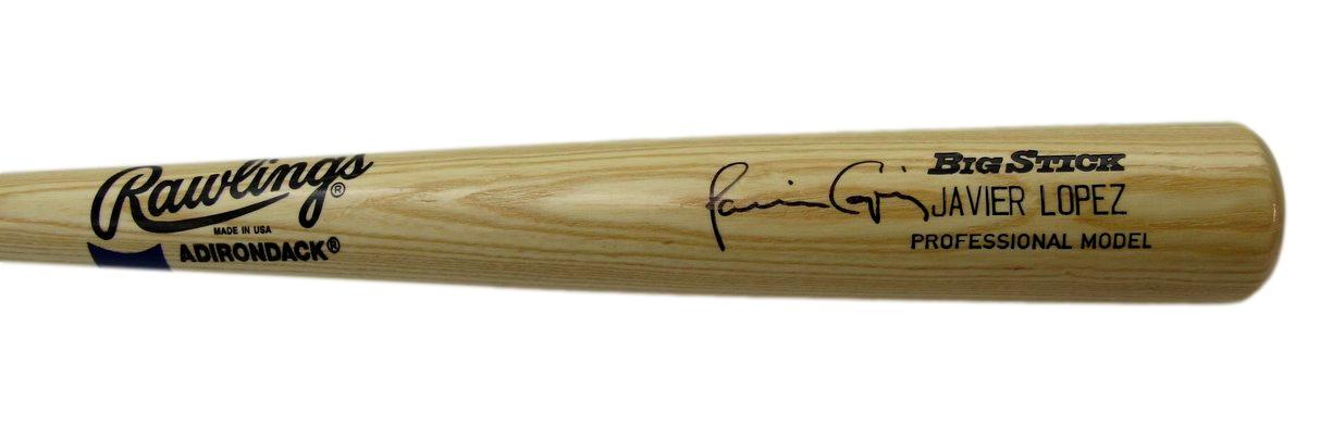 Javier Lopez Signed/Autographed Rawlings Adirondack Bat Giants JSA 192238