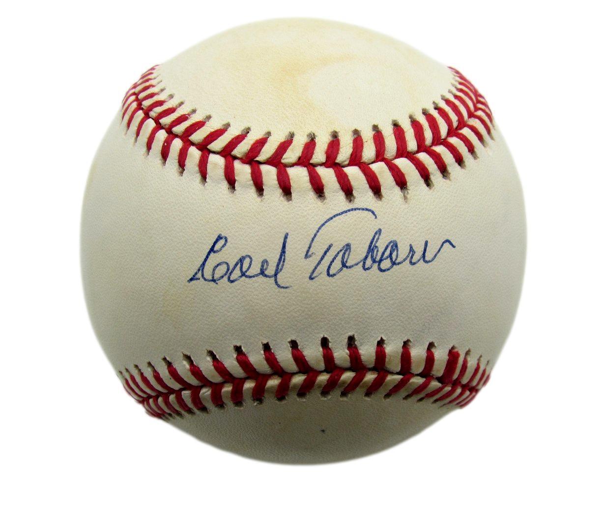 Earl Mickey Taborn Signed OAL Baseball Negro League Kansas City Monarchs PSA/DNA