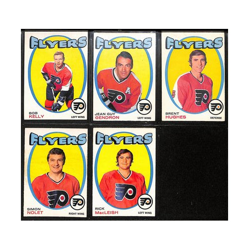 Lot of (14) 1971-72 O-Pee-Chee OPC Flyers Hockey Cards 192474