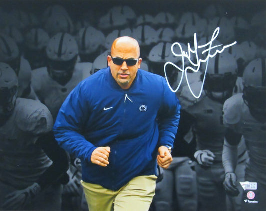 James Franklin Penn State PSU  Signed/Autographed 11x14 Photo Fanatics 163792