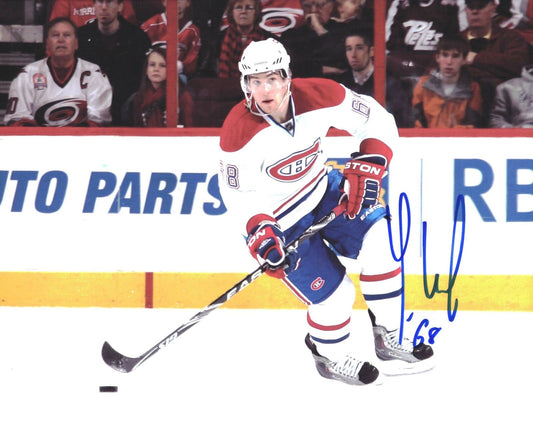 Yannick Weber Montreal Canadiens Signed/Autographed 8x10 Photo 152341