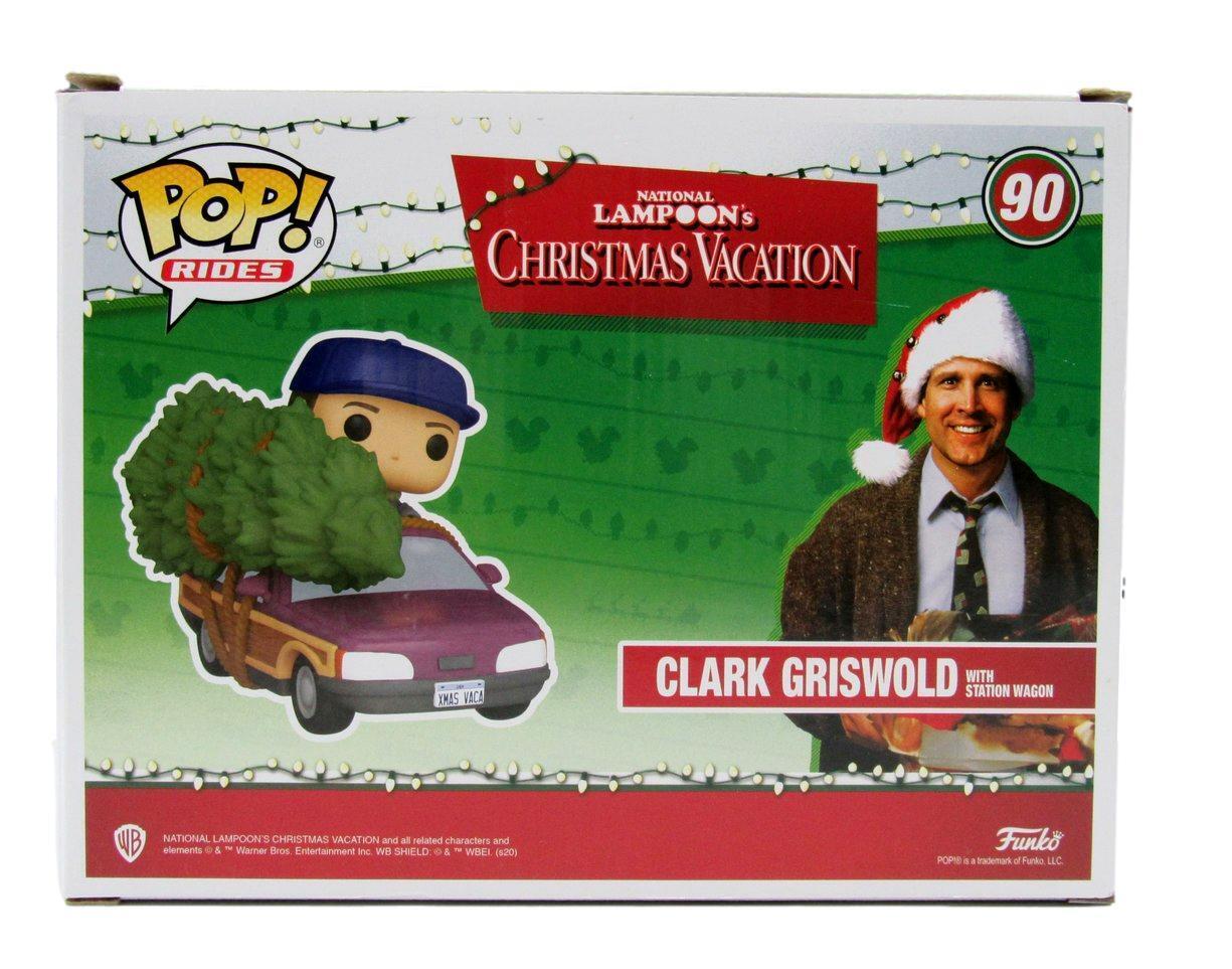 Chevy Chase Autographed Funko Pop #90 Clark Griswold "Christmas Vacation" JSA