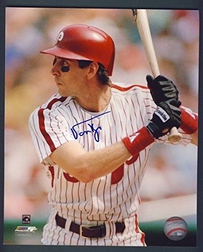 Von Hayes Philadelphia Phillies Autographed/Signed 8x10 Photo PSA/JSA PASS