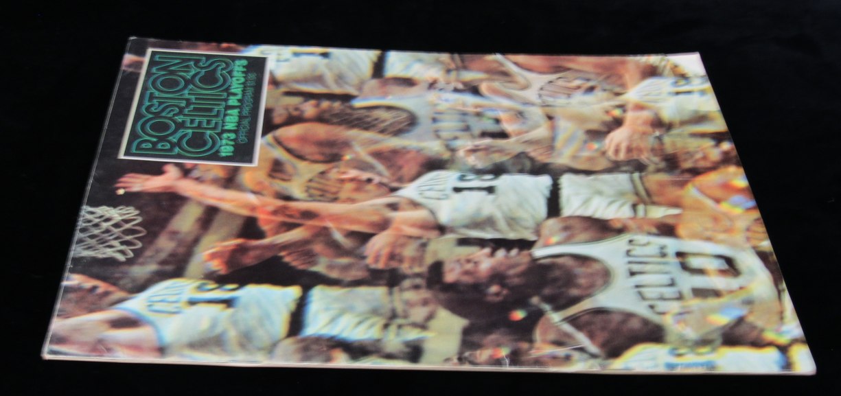 1973 NBA Playoffs Game Program Boston Celtics vs. New York Knicks 189183