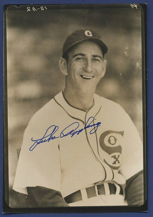 Luke Appling White Sox Signed Vintage George Burke 5x7 Photo 1050266