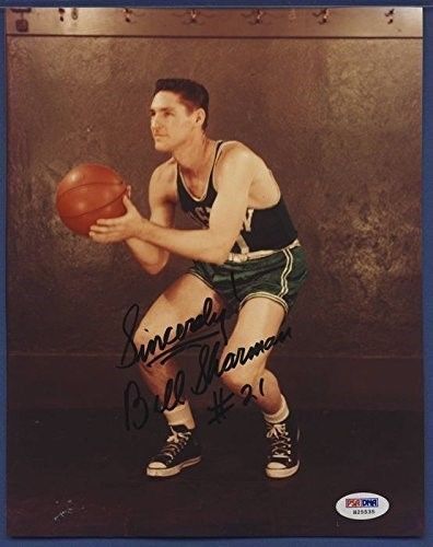 Bill Sharman Celtics Signed 8x10 Photo PSA/DNA 132749