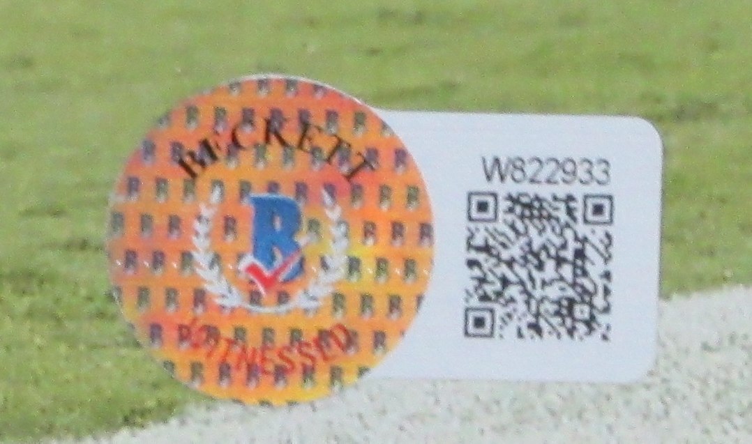 Justice Hill Signed 8x10 Photo Baltimore Ravens Framed Beckett 186180