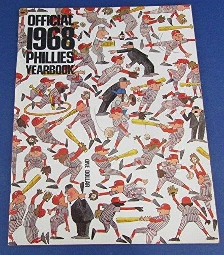 Vintage 1968 Philadelphia Phillies Official Yearbook 122917