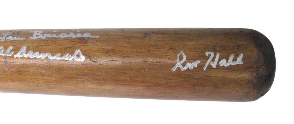 Philadelphia Athletics 1940s Multi-Signed 34" Vintage Wood Baseball Bat 170712