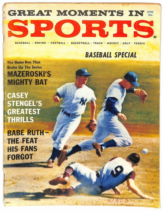 June 1961 Great Moments in Sports Baseball Special Magazine 181717