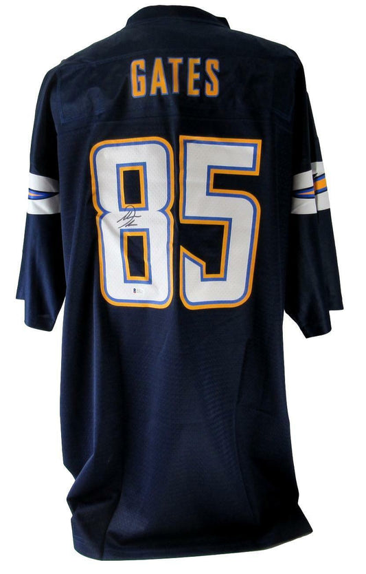 Antonio Gates Signed/Autographed Chargers NFL Pro Line Jersey Beckett 158686