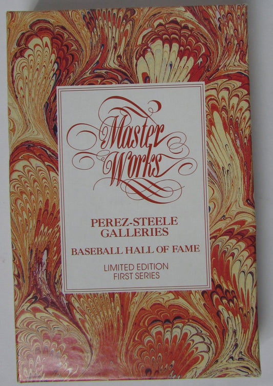 Perez-Steele Master Works Series Baseball HOF Limited Edit Postcards Mantle Mays