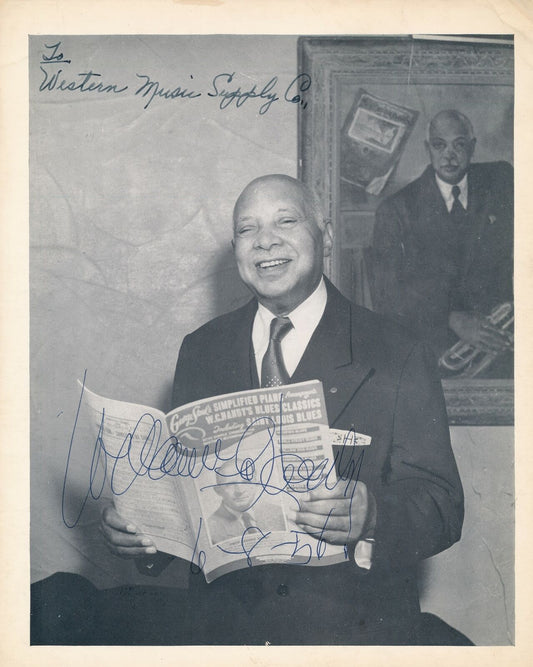 W.C. Handy Father of the Blues Signed/Inscribed 8x10 B/W Photo PSA/DNA 165977