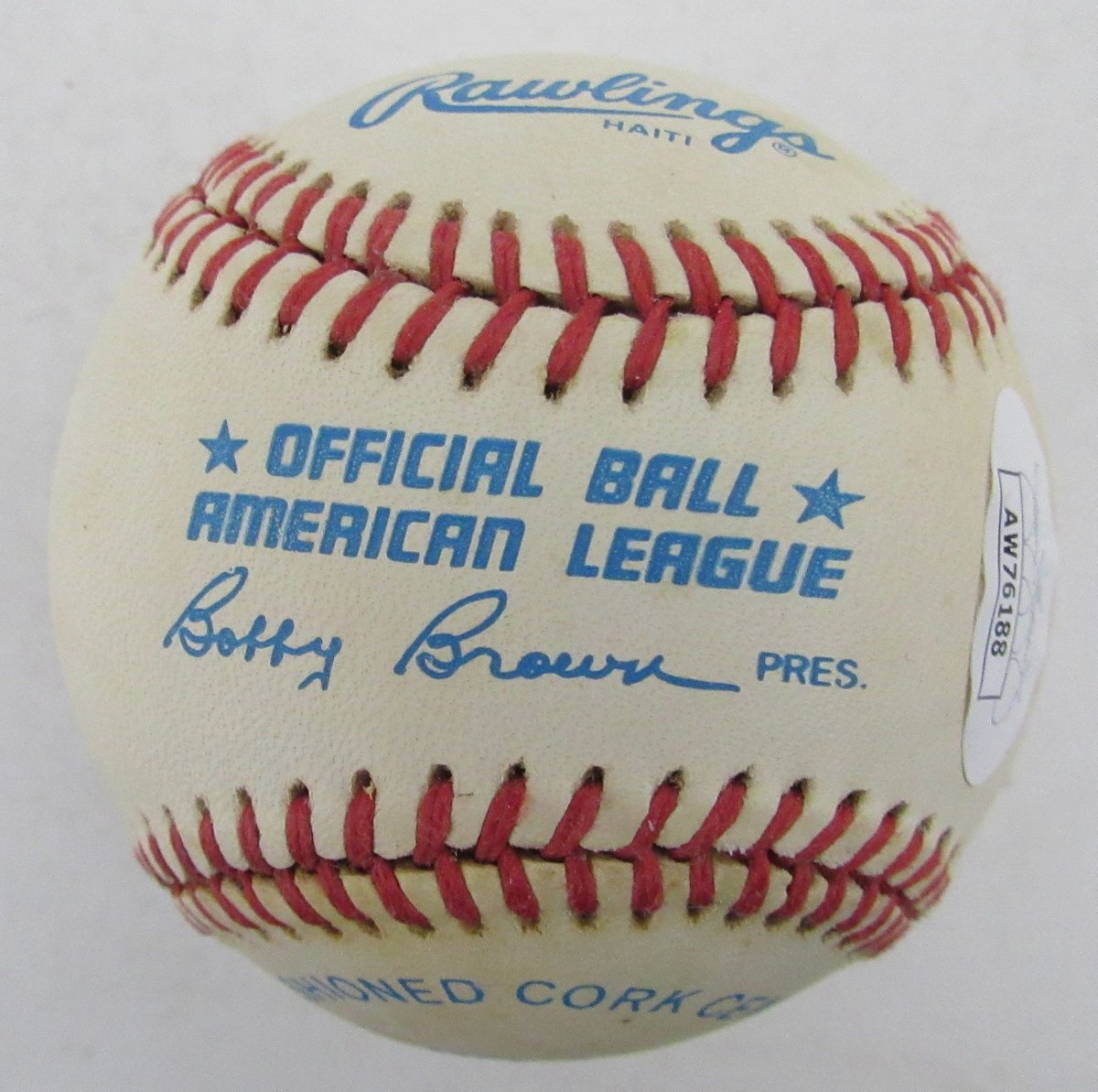 Ray Fosse Signed/Autographed OAL Baseball Cleveland Indians JSA 192461