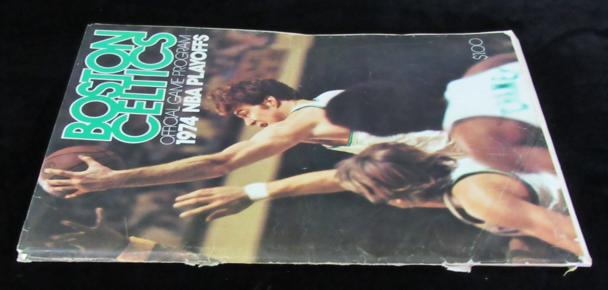 1974 NBA Playoffs Game Program Boston Celtics vs. Buffalo Braves 189181