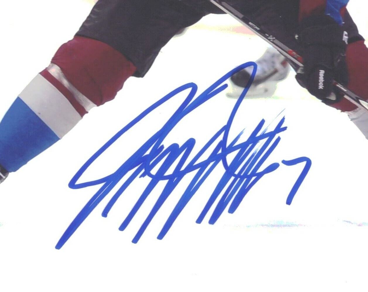 John Mitchell Columbus Blue Jackets Signed/Autographed 8x10 Photo 152684